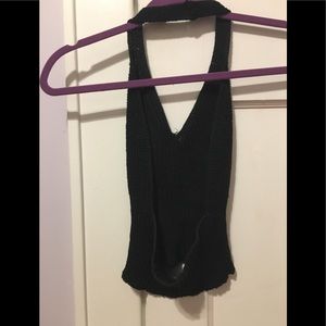 Two cropped halter tops!